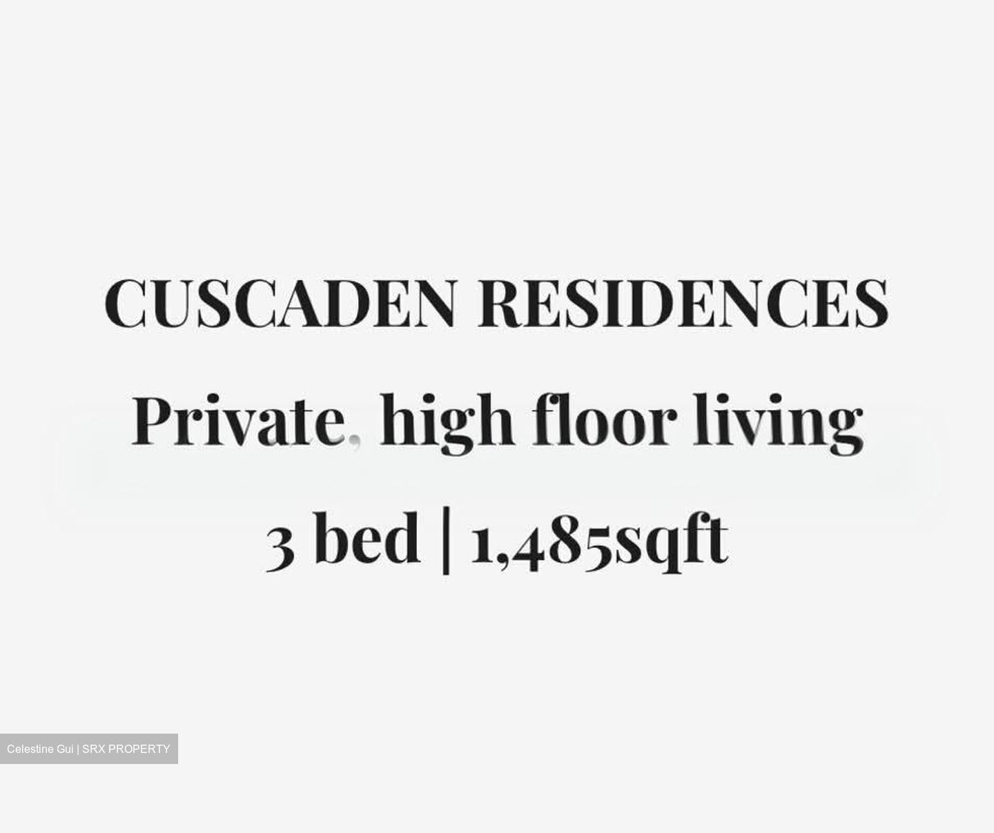 Cuscaden Residences (D10), Condominium #552386271